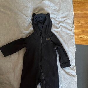 GAP Black Hooded Kids Footie